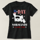 D-Day Normandy Paratrooper Normandy 1944 Gifts Swe T-shirt (Design voorkant)