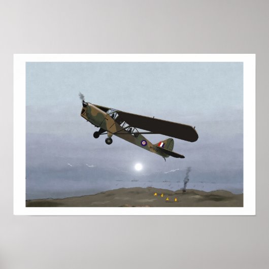 D-Day Ogen in de lucht Poster (Voorkant)