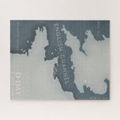 D-Day-operatie overlapt het militaire poster. Legpuzzel (Horizontaal)