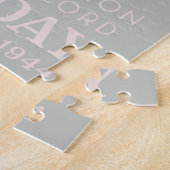 D-Day-operatie overlapt het militaire poster. Legpuzzel (Zijkant)