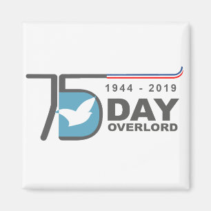 D-Day Overlord 1944 2019 Normandië Magneet