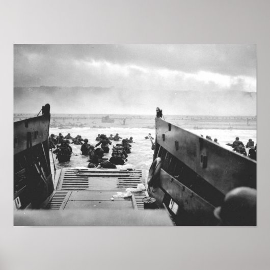 D-Day Poster - Omaha Beach (Voorkant)