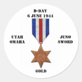 D-Day Sticker (Voorkant)