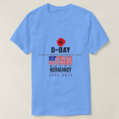 D Day Utah Beach Jubileum T-shirt (Design voorkant)