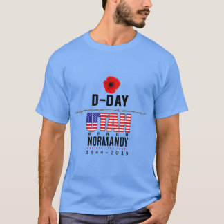 D Day Utah Beach Jubileum T-shirt