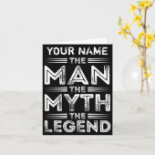 D De Man De Mythe De Legende  Kaart (Gele Bloem)