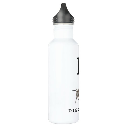 "D" Digger Bee Waterfles (Links)