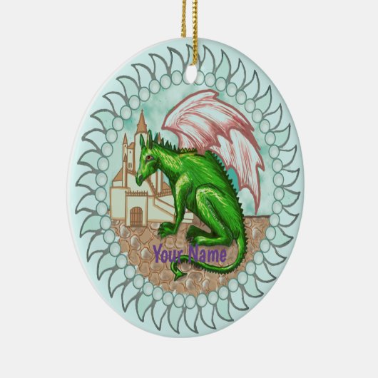 D Draak ornament (Rechts)