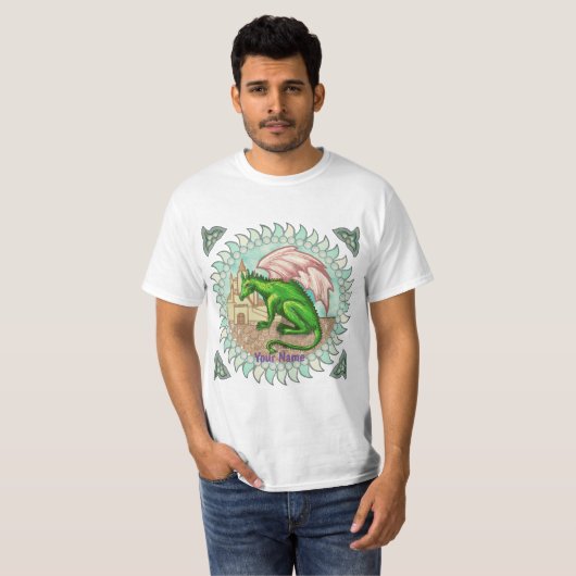 D Dragon T-Shirt (Voorkant volledig)