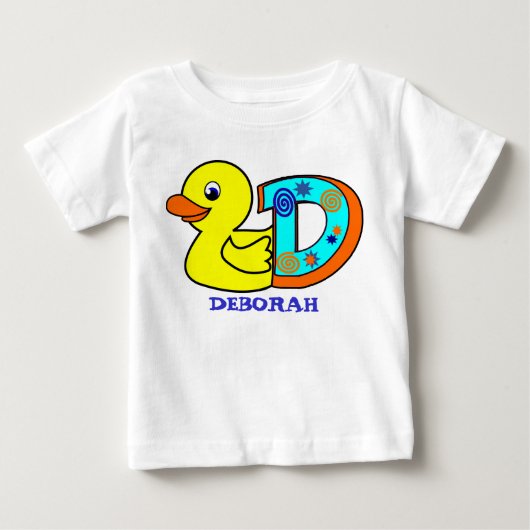 D DUCK, naam initialen (Voorkant)