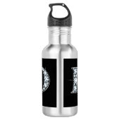 D Faux-"Diamond"-monogram Waterfles (Achterkant)