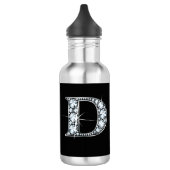 D Faux-"Diamond"-monogram Waterfles (Links)