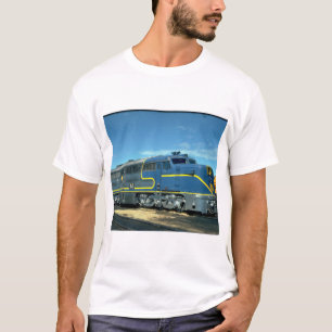 D&H Alco PA-1 #18. (trein;hemel;wolken;spoor;)_tre T-shirt