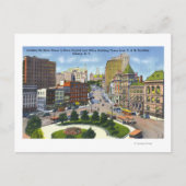 D & H Bldg Uitzicht van State Street naar Capitol Briefkaart (Voorkant)