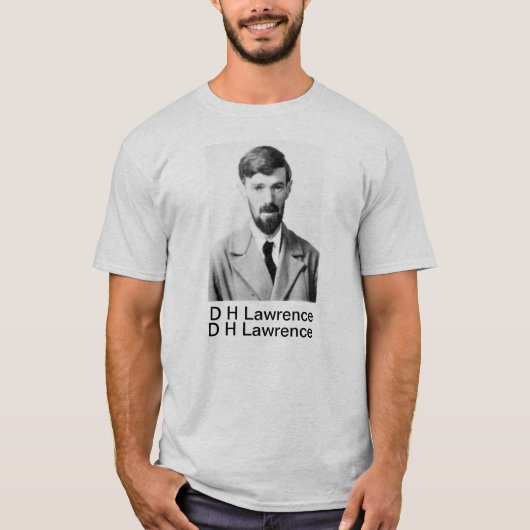 D H Lawrence T-shirt (Voorkant)