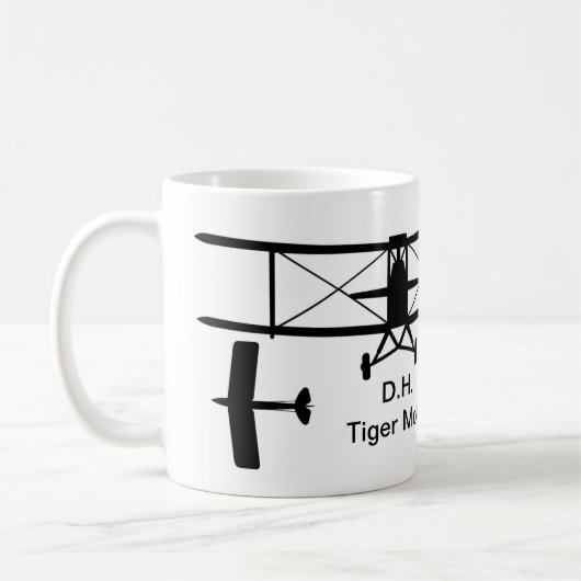 D.H. Mok Tiger Moth Silhouette (Links)