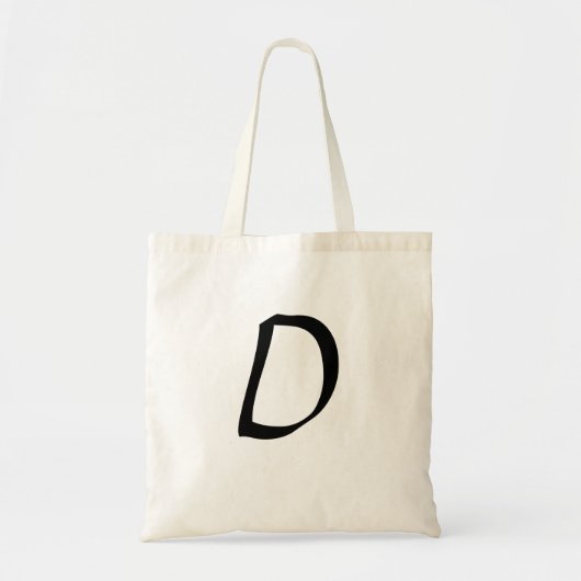 (d) Handtekening Eenvoudige gift Tote Bag (Voorkant)