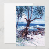 D. Howard Hitchcock - Lauhala Kaart (Voorkant / Achterkant)