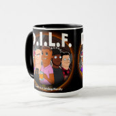 D.I.L.F. 15oz Mok (Voorkant links)