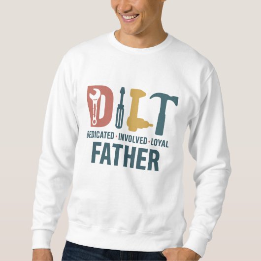 D.I.L.F. PNG – Dedicated Betrokken Loyal Father Fu Trui (Voorkant)