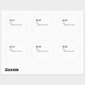 D.I.L.F. RONDE STICKER (Vel)