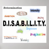D.I.S.A.B.L.T.Y. POSTER (Voorkant)