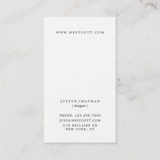 D I S A R E VISITEKAARTJE (Achterkant)