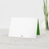 D Initiaal Collectie Bar Mitzvah - Hartelijk dank Bedankkaart (Achterkant)