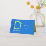 D INITIAAL COLLECTIE Bar Mitzvah Seating Escort Plaatskaartje<br><div class="desc">WELKOM! Al mijn design zijn 1-VAN-A-SOORT originele stukken van kunstwerk ontworpen door mij! Je kunt ze hier alleen vinden! Ik kan de kleur van bijna elk ontwerp aanpassen aan uw behoeften. Ik kan zelfs de hebreeuwnaam van je kind toevoegen aan de uitnodiging, gewoon vragen hoe. Je kunt me altijd een...</div>