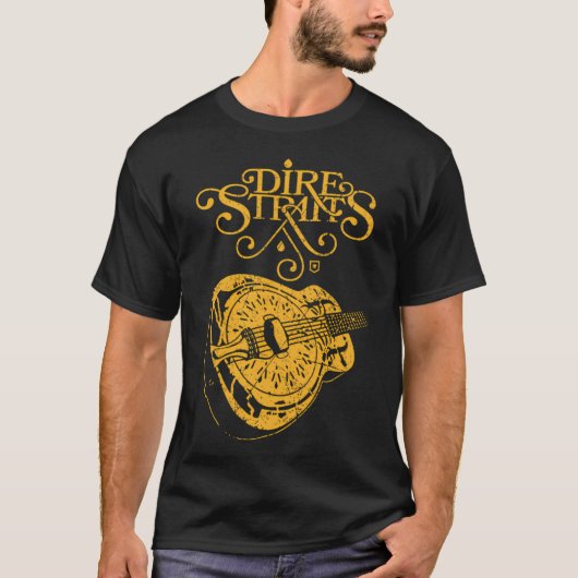 D ire Straits Clásico T-shirt (Voorkant)