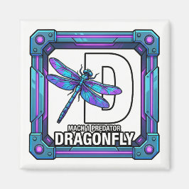 D is for Dragonfly – GTA Style ABC Learning Magnet