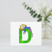 D is voor..... briefkaart (Staand voorkant)