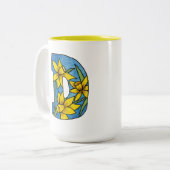 D is voor Daffodil Mok (Voorkant links)