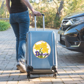 D is voor Daffodils Felt Kijk Flowers Sticker (Koffer Insitu)