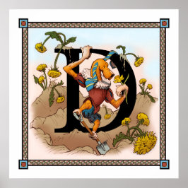 D is voor Dally Poster