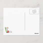 D is voor Dentist Briefkaart (Achterkant)