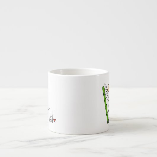 D is voor Dentist Espresso Kop (Voorkant)