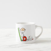 D is voor Dentist Espresso Kop (Rechts)