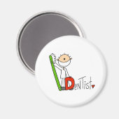 D is voor Dentist Magneet (Voorkant / Achterkant)