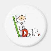 D is voor Dentist Magneet (Voorkant)