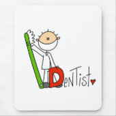 D is voor Dentist Muismat (Voorkant)