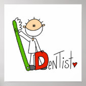 D is voor Dentist Poster (Voorkant)