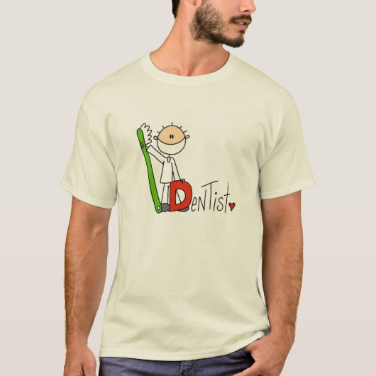 D is voor Dentist T-shirt (Voorkant)