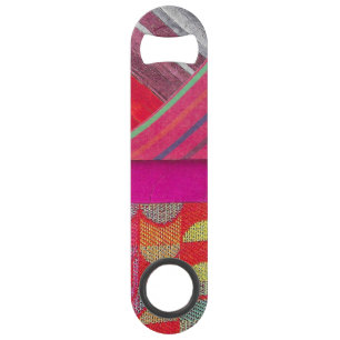D is voor diagonale collage speed flessenopener
