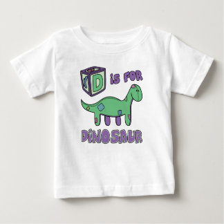 D is voor Dinosaur Baby T-Shirt