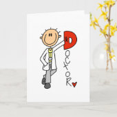 D is voor Doctor Kaart (Gele Bloem)