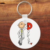 D is voor Doctor Sleutelhanger (Voorkant)