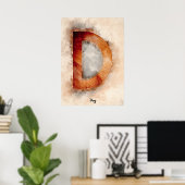 D is voor Dog Poster (Thuiskantoor)