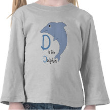 D is voor Dolphin T shirt