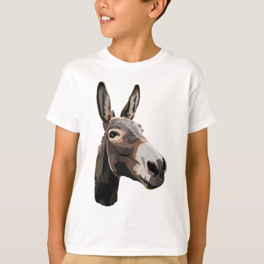 D is voor Donkey T-shirt (Voorkant)